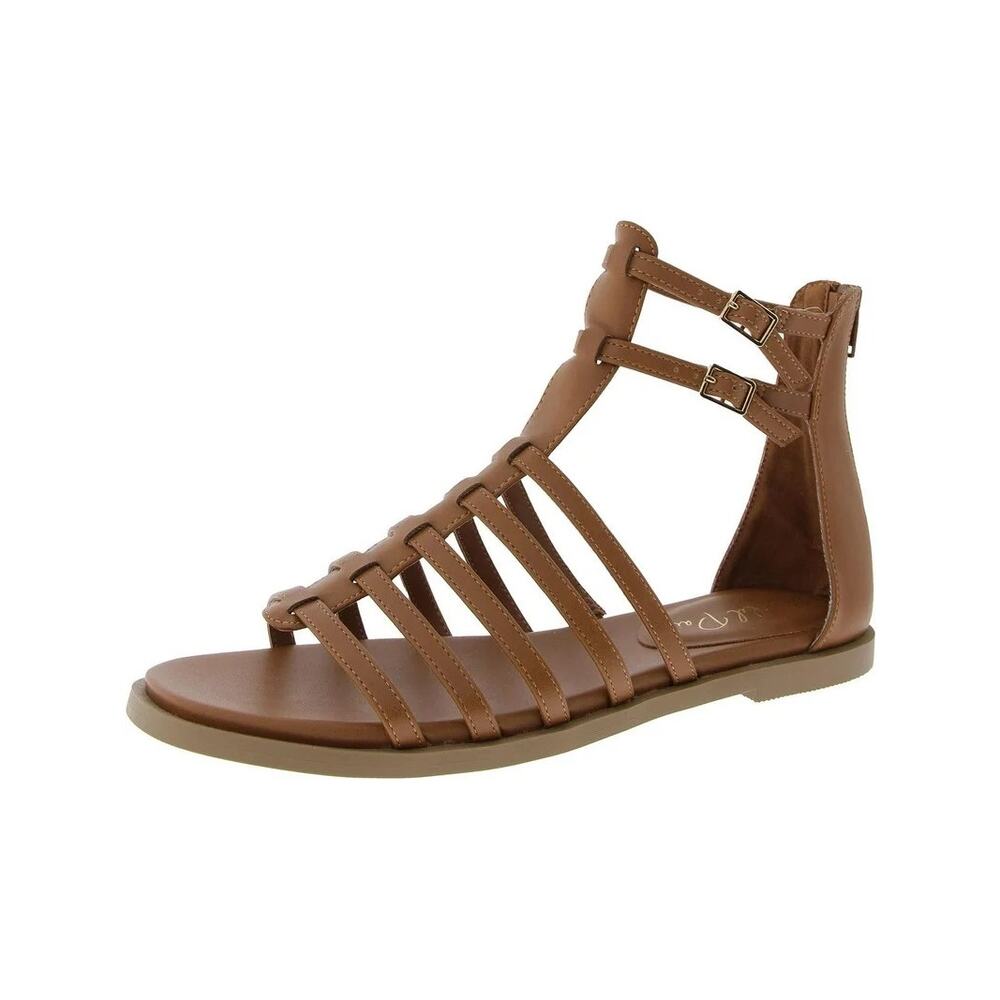 NWOT! Wild Pair Womens Romanse Strappy Open Toe Gladiator Sandals